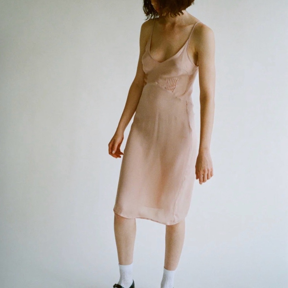 Araks Cadel Slip Dress Bare